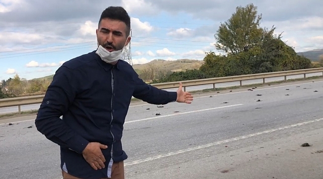 Yolda çırpınan kuşlar için kendi canını hiçe sayan vatandaş o anları anlattı