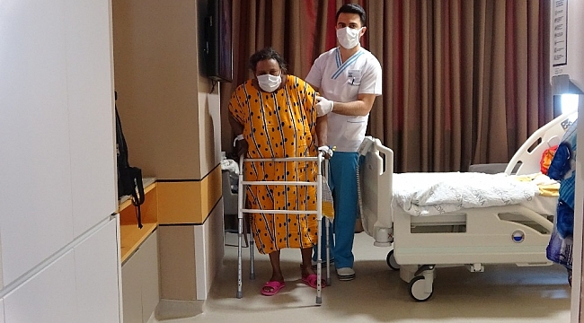 Yürüyemez dediler, Bursa'da ayağa kalktı