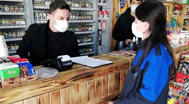 Zabıtadan esnafa genelge uyarısı