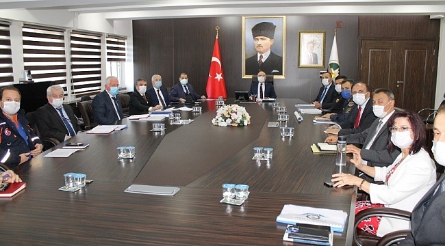 Zonguldak'ta güvenlik ve asayiş toplantısı yapıldı