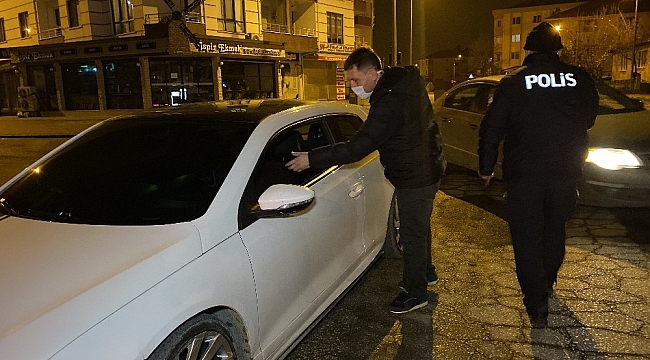 2 saatte 41 kişiye kısıtlama cezası