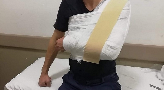 3 maganda ambulans şoförünü döverek hastanelik etti