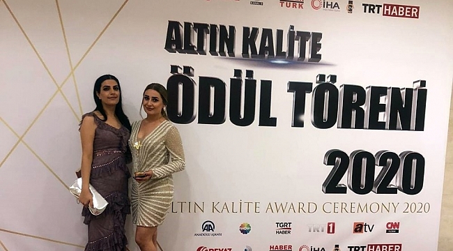 'En Başarılı Güzellik Merkezi' ödülü Yüksekova'ya
