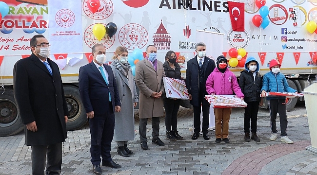 'Hediye Karavanı'nın ilk durağı Malatya oldu