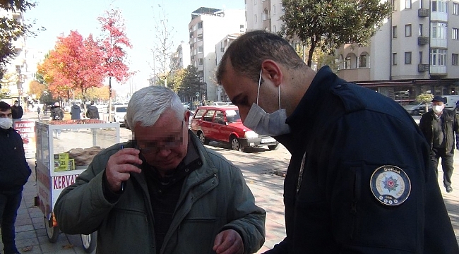 67'lik amcadan polisin "neden maske takmıyorsun" sorusuna ilginç cevap