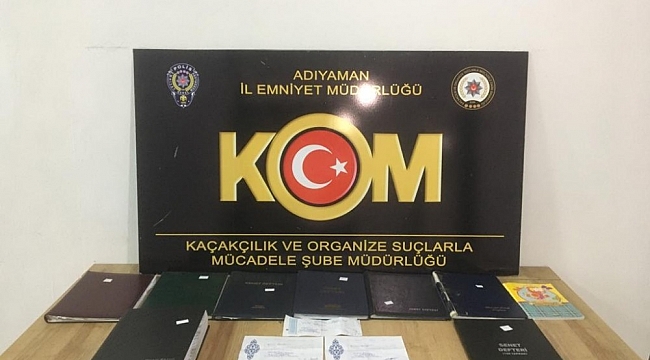 Adıyaman'da tefeci operasyonu