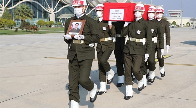 Afrin şehidi memleketine uğurlandı