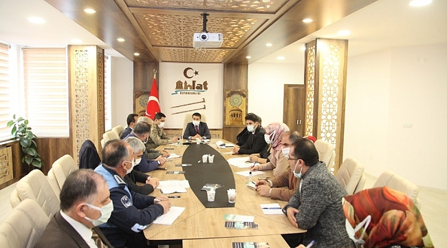 Ahlat'ta bağımlılıkla mücadele toplantısı