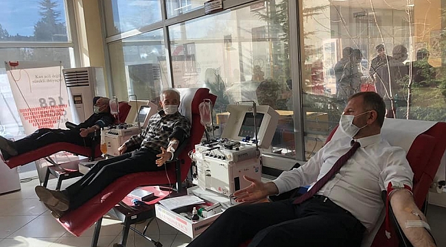 AK Parti'den kan bağışı kampanyasına destek