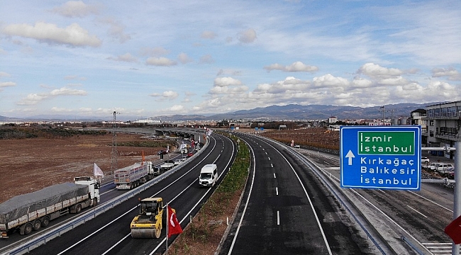 Akhisar çevre yolu Bakan Karaismailoğlu'nun katılımıyla yarın açılıyor
