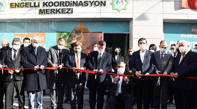 Aksaray'da 3 Aralık Dünya Engelliler Gününde engelli koordinasyon merkezi açıldı