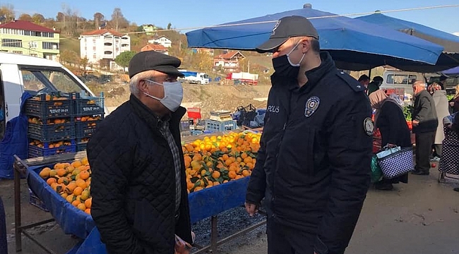 Alaçam pandemi kurallarına uyuyor