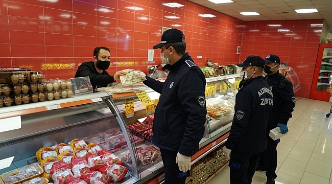 Altınordu'da zabıta ekiplerinden yılbaşı denetimi