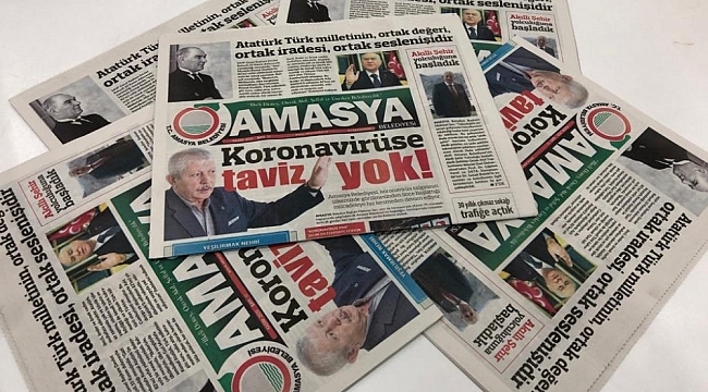 Amasya Belediyesi'nin hizmetlerini duyurduğu gazetenin 10. sayısı yayında