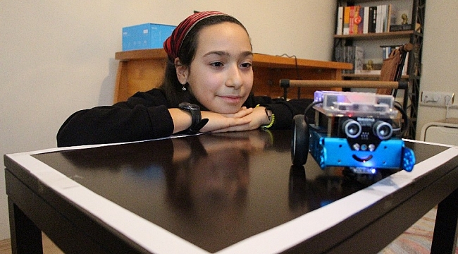 Amasyalı öğrenciler robotik kodlamayı emanet robotlarla evlerinde öğreniyor