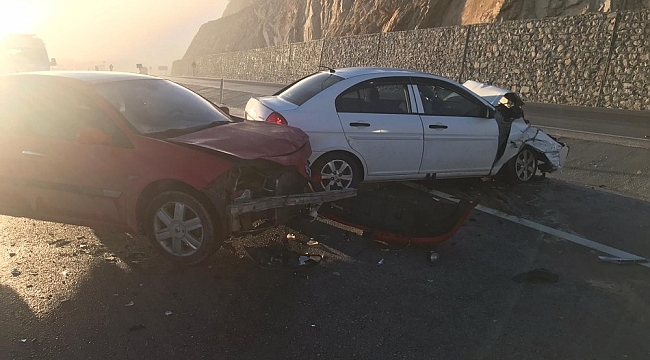 Antalya'da zincirleme kaza: 7 yaralı