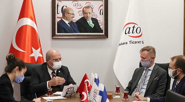 ATO Başkanı Baran: "Finlandiya ile ticarette 5 milyar dolar düzeyi ulaşılabilir bir hedeftir"