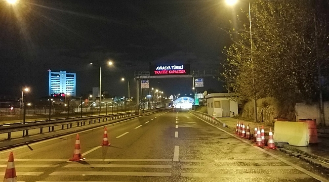 Avrasya Tüneli'nde acil durum tatbikatı