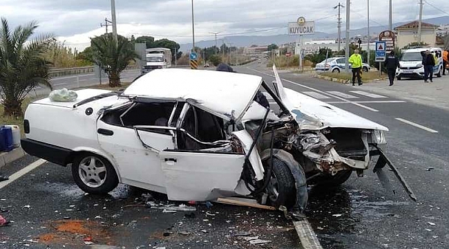Aydın'da trafik kazası: 1 yaralı