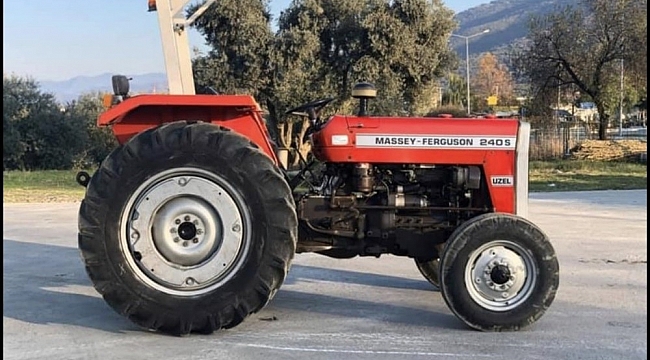 Aydın'dan çalınan traktör Denizli'de bulundu