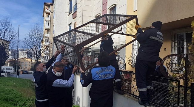 Bağcılar'da zabıta ekiplerini şoke uğratan ihbar