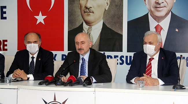 Bakan Karaismailoğlu: "Eğribel Tünelinin 2021 yılı sonunda hizmete açmayı planlıyoruz"