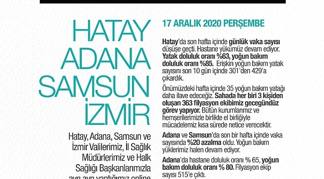 Bakan Koca: "Birlikte kazanacağımız günler uzak değil"