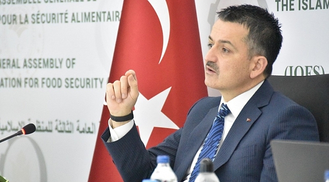 Bakan Pakdemirli: "Dünyada 820 milyon insan yetersiz besleniyor"