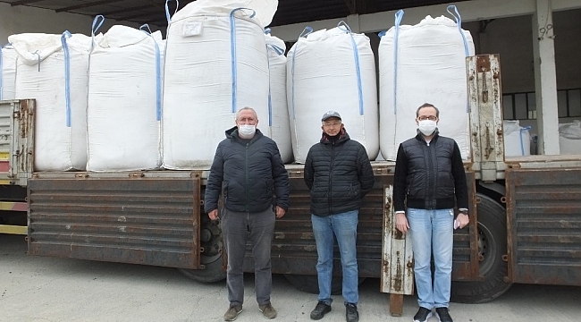 Balıkesir'de çevre dostu zeytin çekirdeği Yunanistan'a ihraç ediliyor