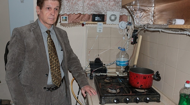 Balıkesirli kaşif yangını haber veren sistem yaptı