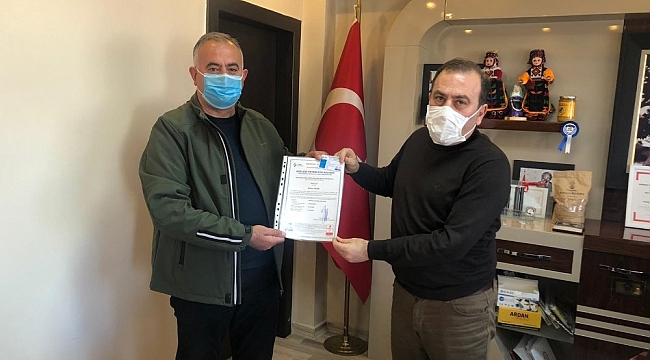 Başarılı kursiyerlere sertifika