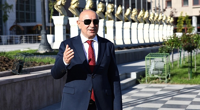 Başkan Altınok: "Pandemisiz bir yıl diliyorum"