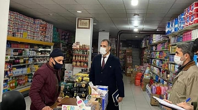 Başkan Kaya, ilçe esnafını ziyaret etti