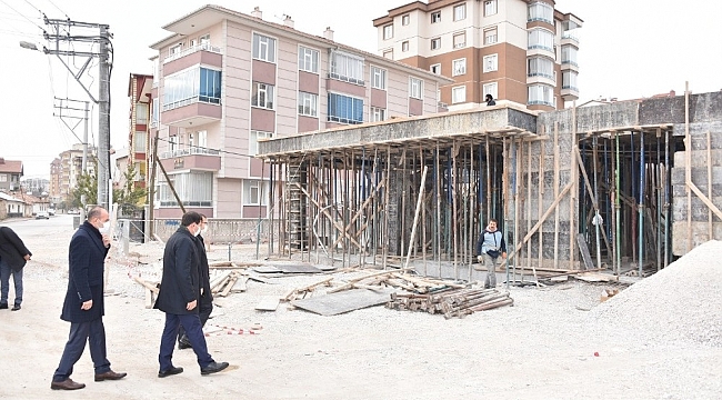 Başkan Kılca Orhangazi Sosyal Tesisi'nde incelemede bulundu