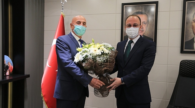 Başkan Örki, MHP'lileri makamında ağırladı