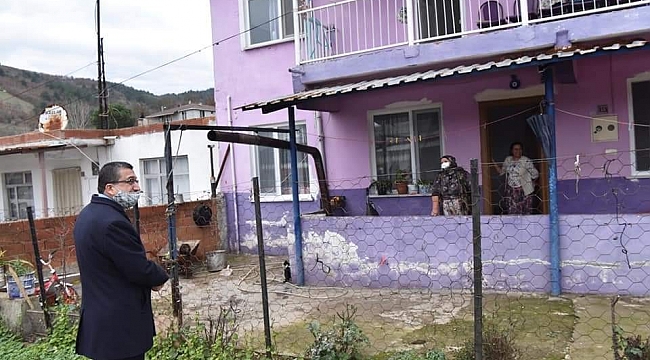 Başkan Öz'den makamda değil yerinde yönetim anlayışı