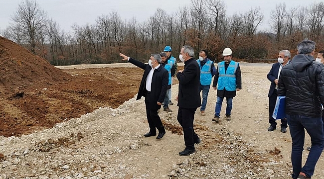 Başkan Şayir mesire alanındaki çalışmaları inceledi