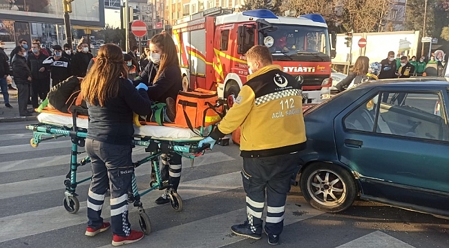 Başkent'te ambulans kazası: 4 yaralı