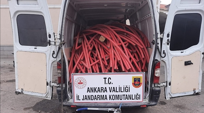 Başkent'te kablo hırsızına geçit yok