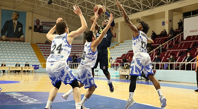 Basketbol Süper Ligi: Büyükçekmece Basketbol: 93 - Fenerbahçe Beko: 91