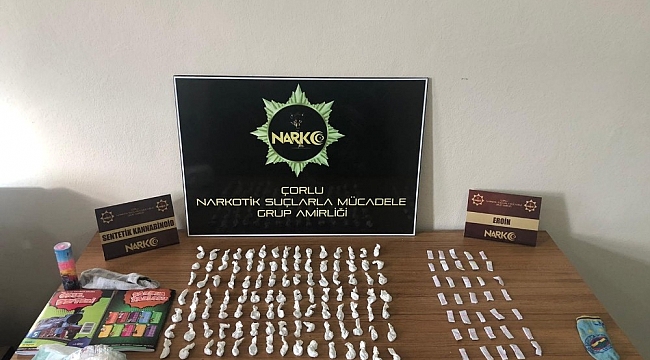 Bebek bezinden uyuşturucu çıktı