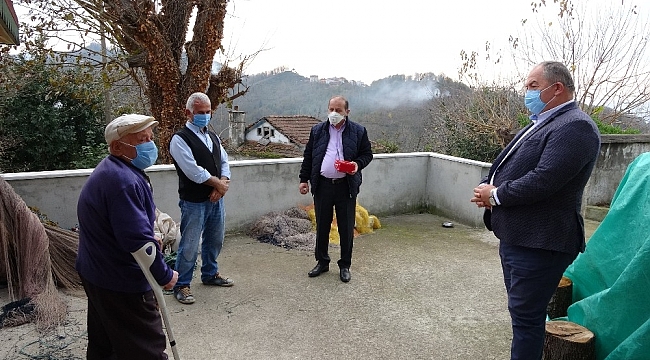 Belediye başkanından 'tatlı' uyarı ve ziyaret
