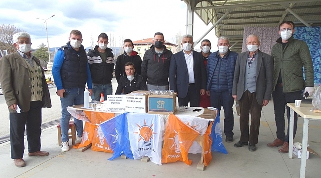 Belediye ve AK Parti Gençlik Kolları'ndan vatandaşlara HES kodu desteği