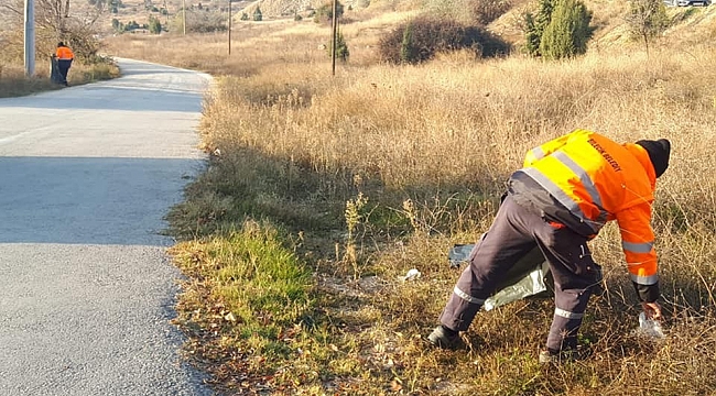 Belediyeden mıntıka temizliği