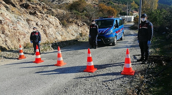 Biga'da 3 köy ve 5 mahalle karantina altına alındı
