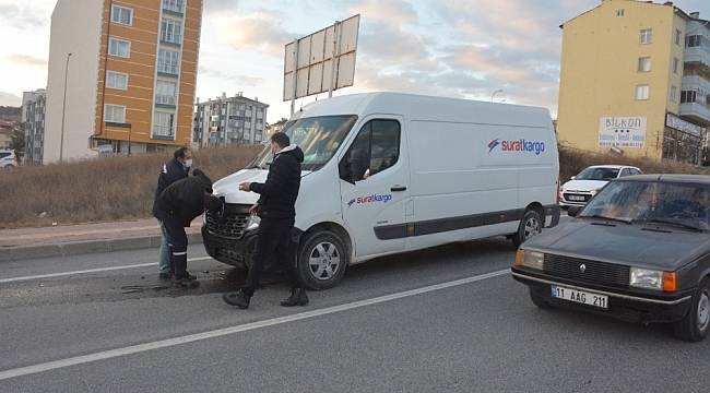 Bilecik'te zincirleme trafik kazası, 1 kişi yaralandı