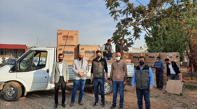 Bingöl'de köylere soba dağıtımı yapıldı