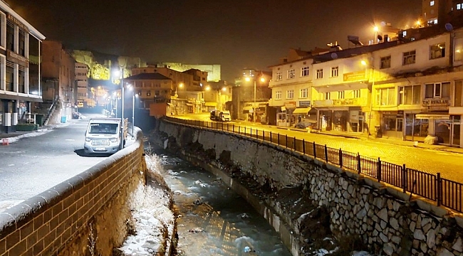 Bitlis'te yeni yıl ve hafta sonu kısıtlaması başladı