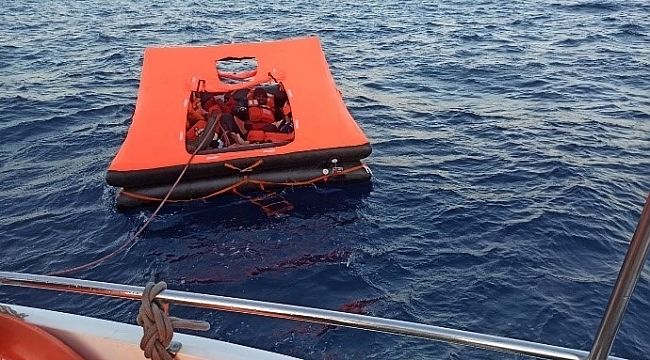 Bodrum'da ölüme terk edilen 27 göçmen kurtarıldı