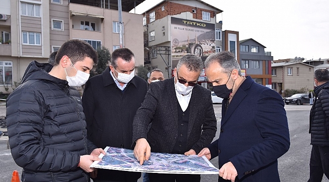 Bursa Büyükşehir çalışıyor trafik rahatlatıyor